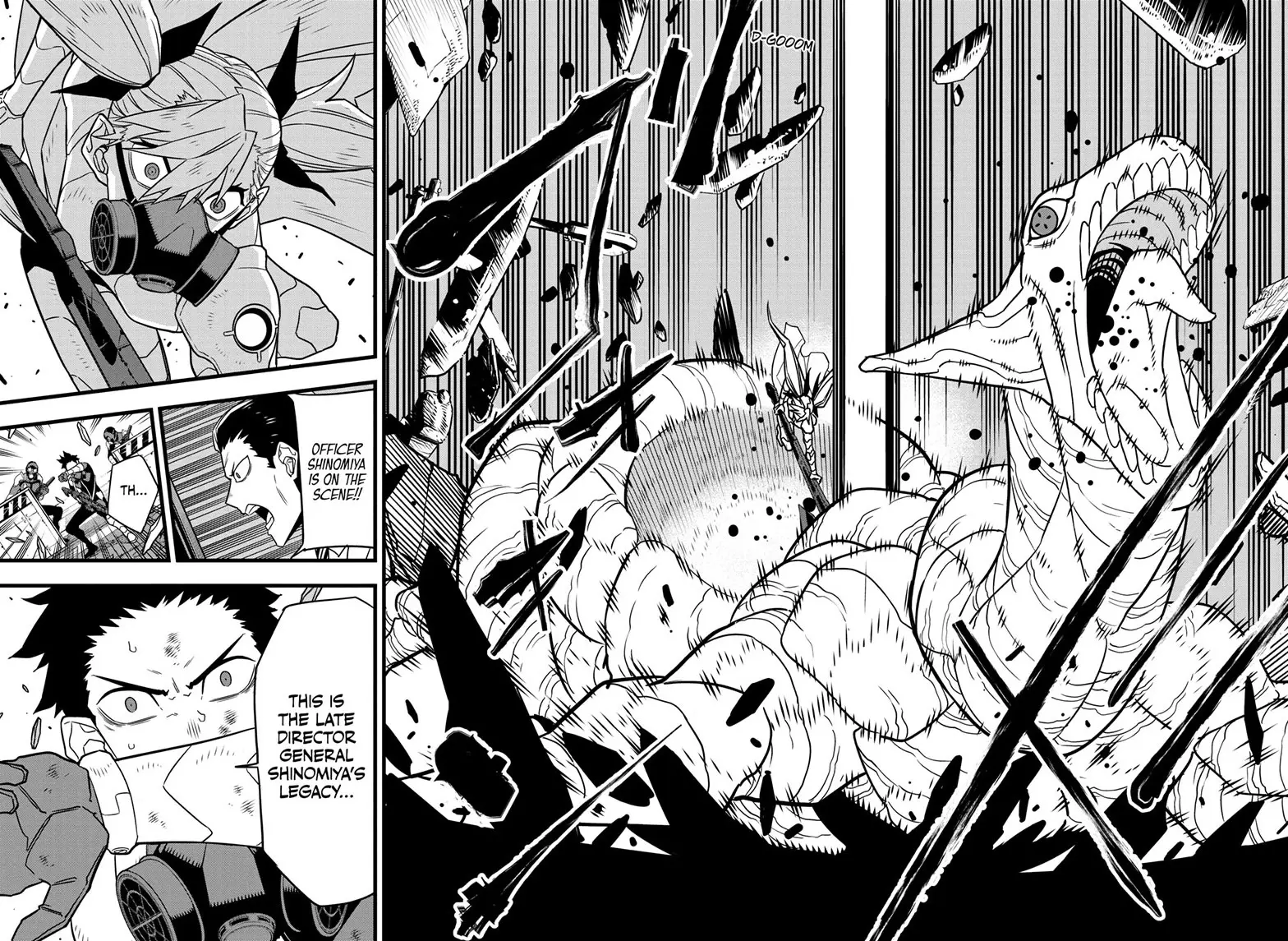 Kaiju No 8 Manga, chapter 72, page 8