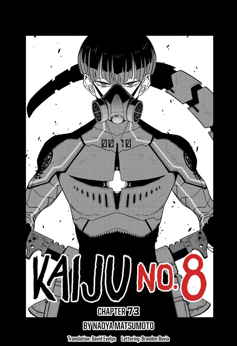 Kaiju No 8 Manga, chapter 73, page 1