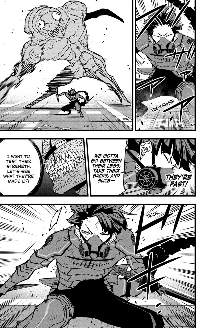 Kaiju No 8 Manga, chapter 73, page 14