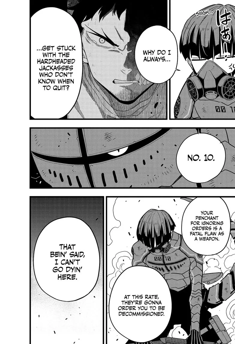 Kaiju No 8 Manga, chapter 73, page 23