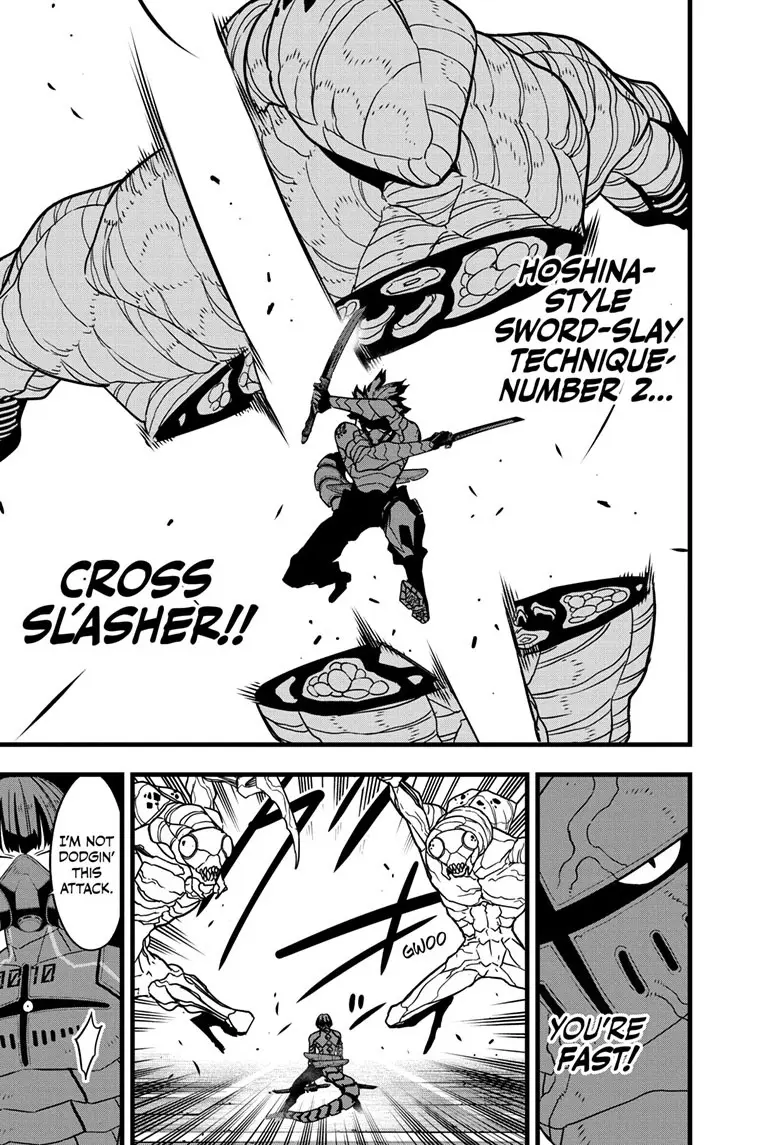 Kaiju No 8 Manga, chapter 74, page 9