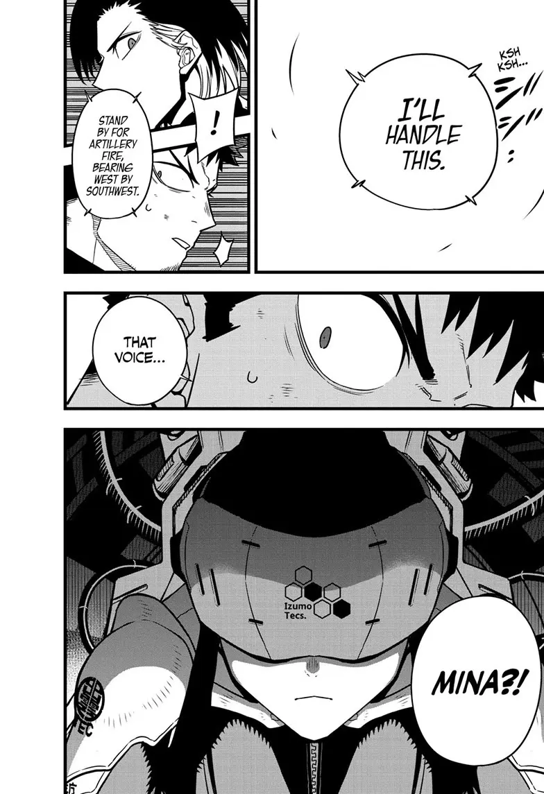 Kaiju No 8 Manga, chapter 75, page 11