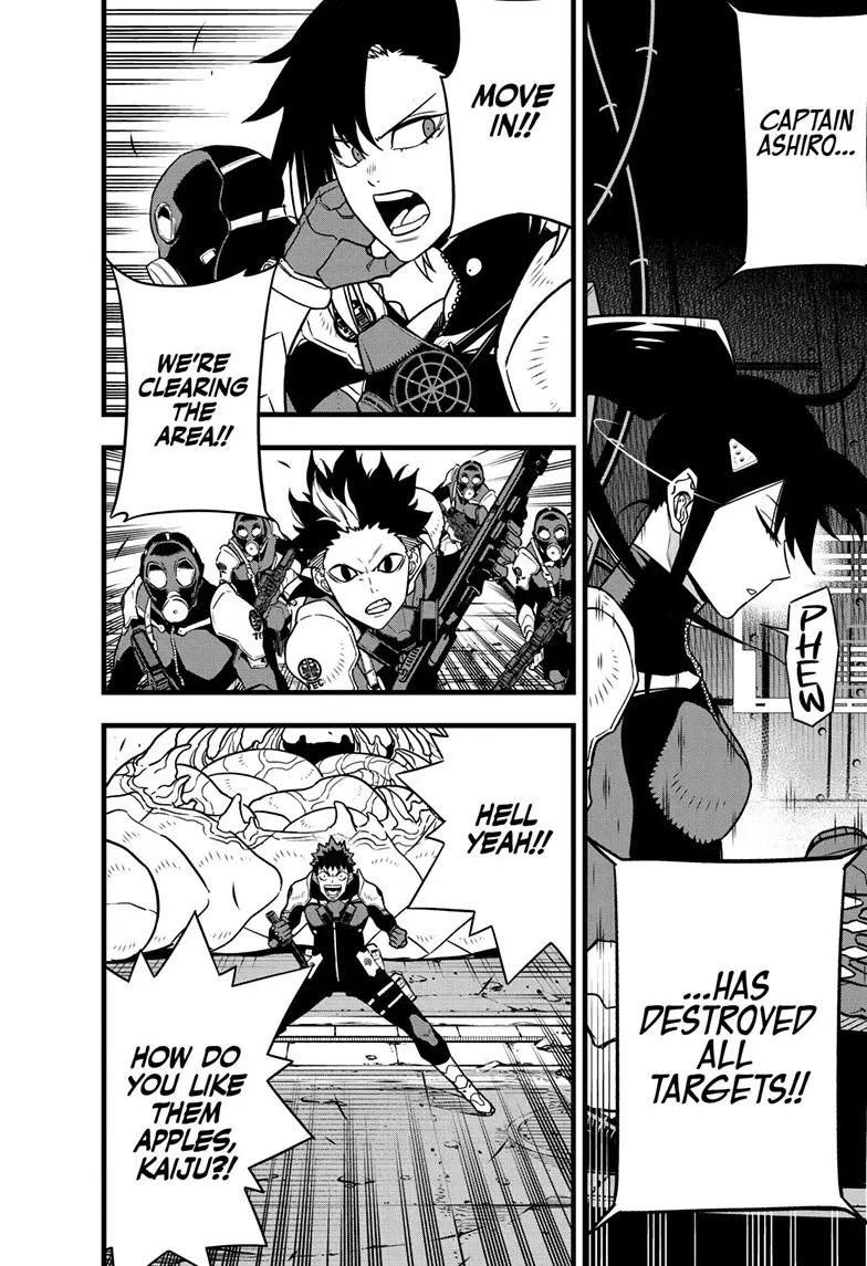 Kaiju No 8 Manga, chapter 76, page 9