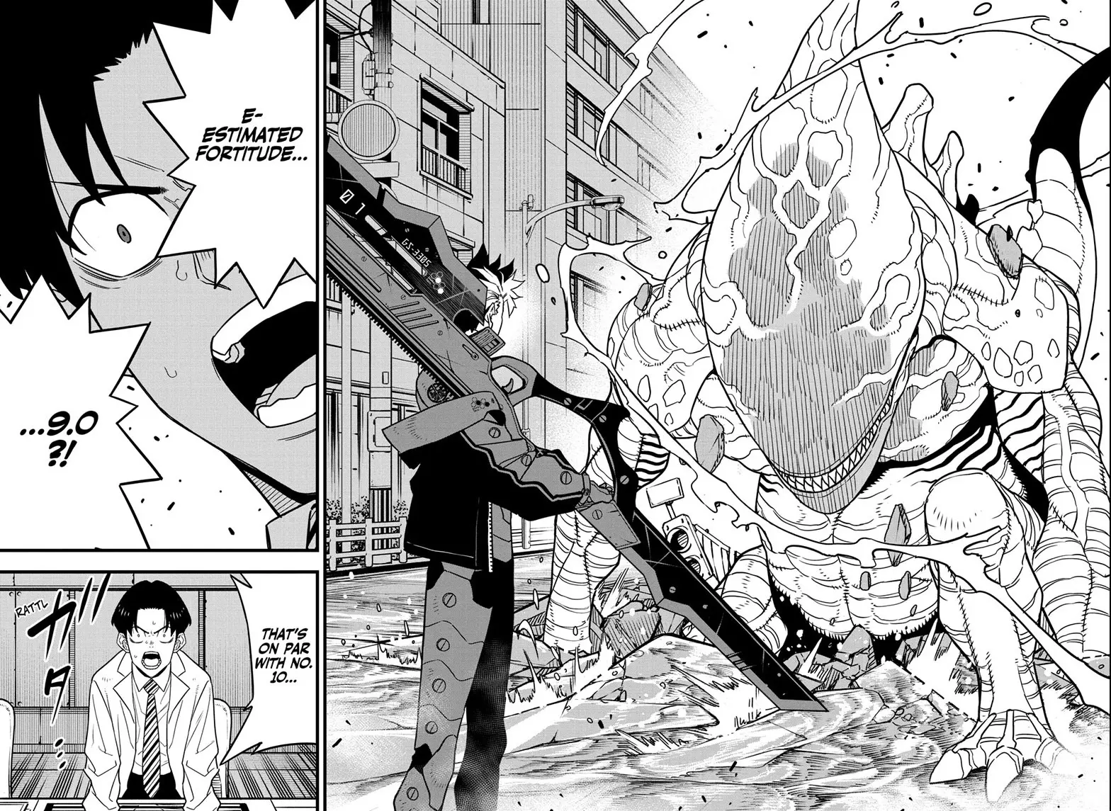 Kaiju No 8 Manga, chapter 76, page 19
