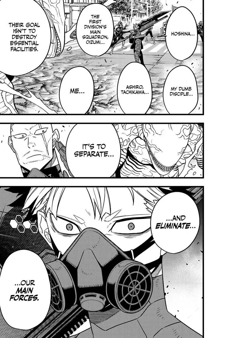 Kaiju No 8 Manga, chapter 77, page 8