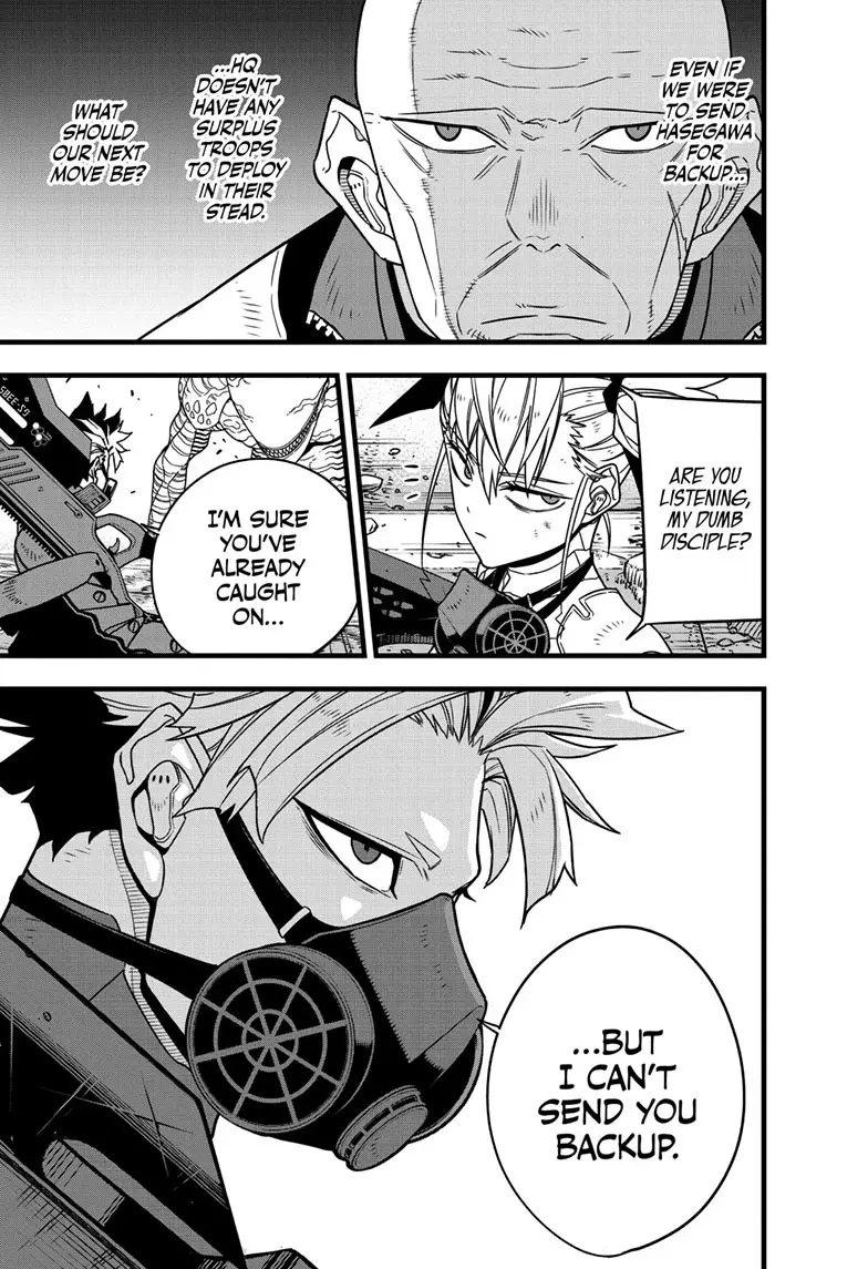 Kaiju No 8 Manga, chapter 77, page 10