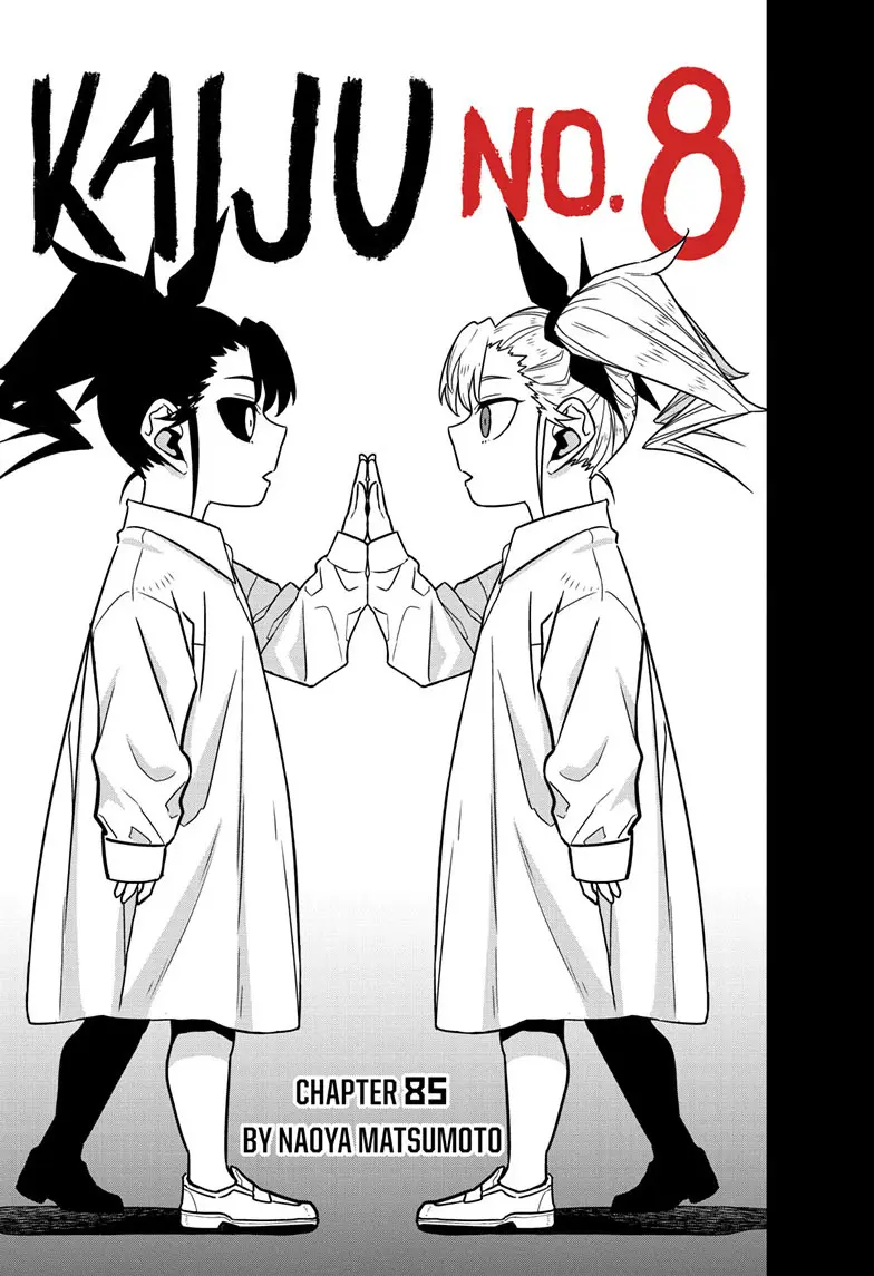 Kaiju No 8 Manga, chapter 85, page 3