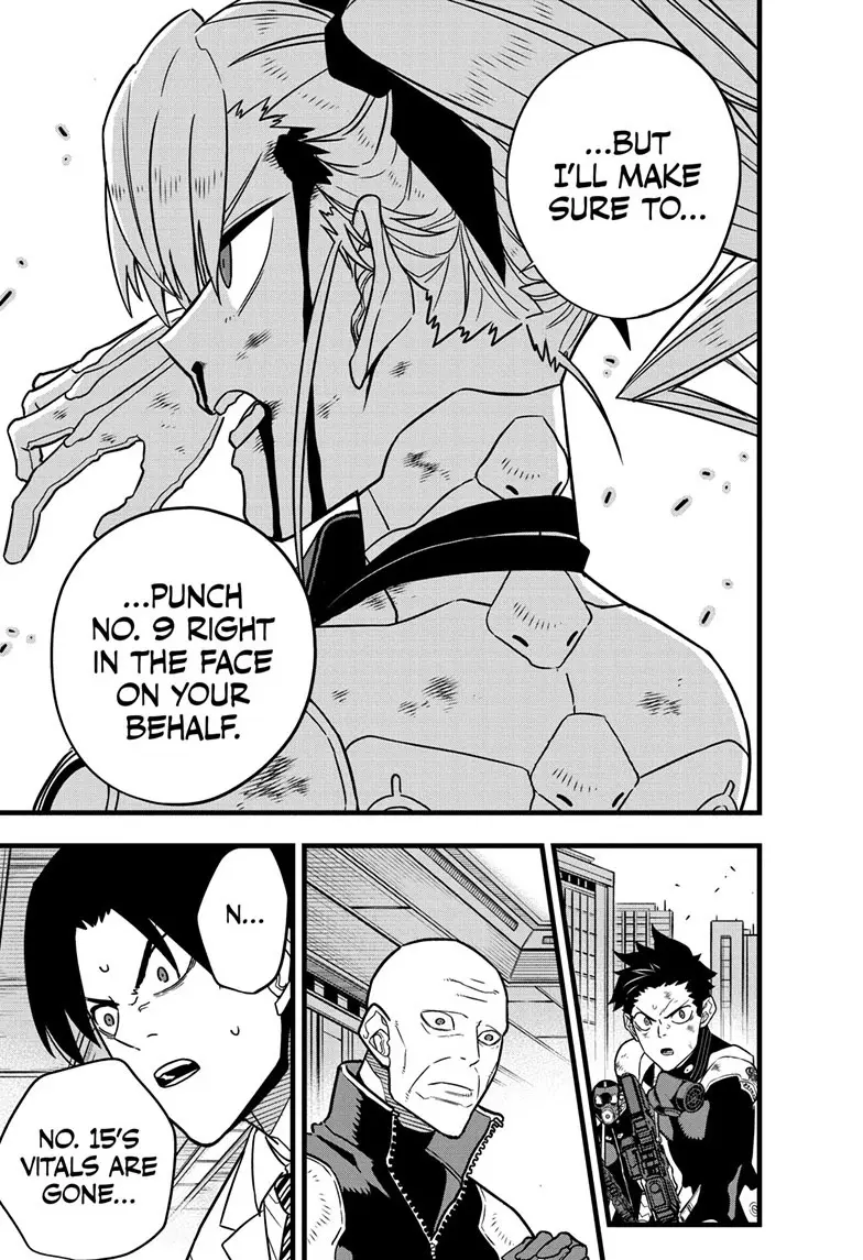 Kaiju No 8 Manga, chapter 85, page 17