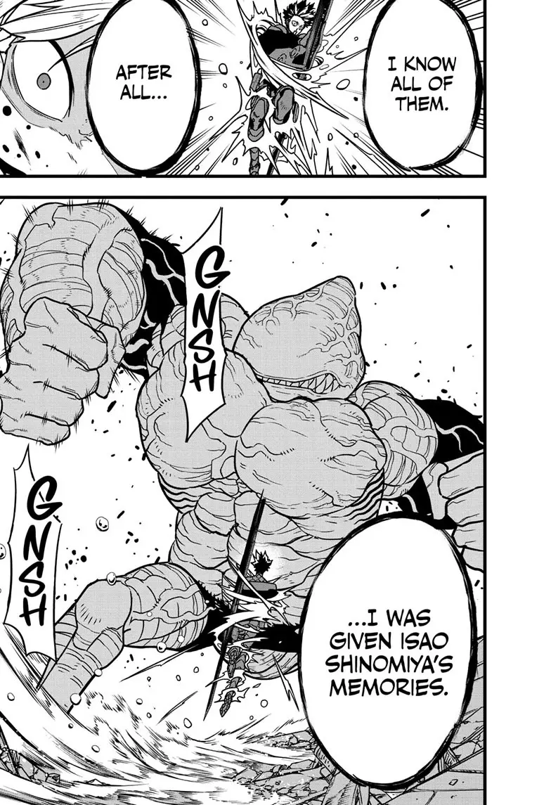 Kaiju No 8 Manga, chapter 86, page 13