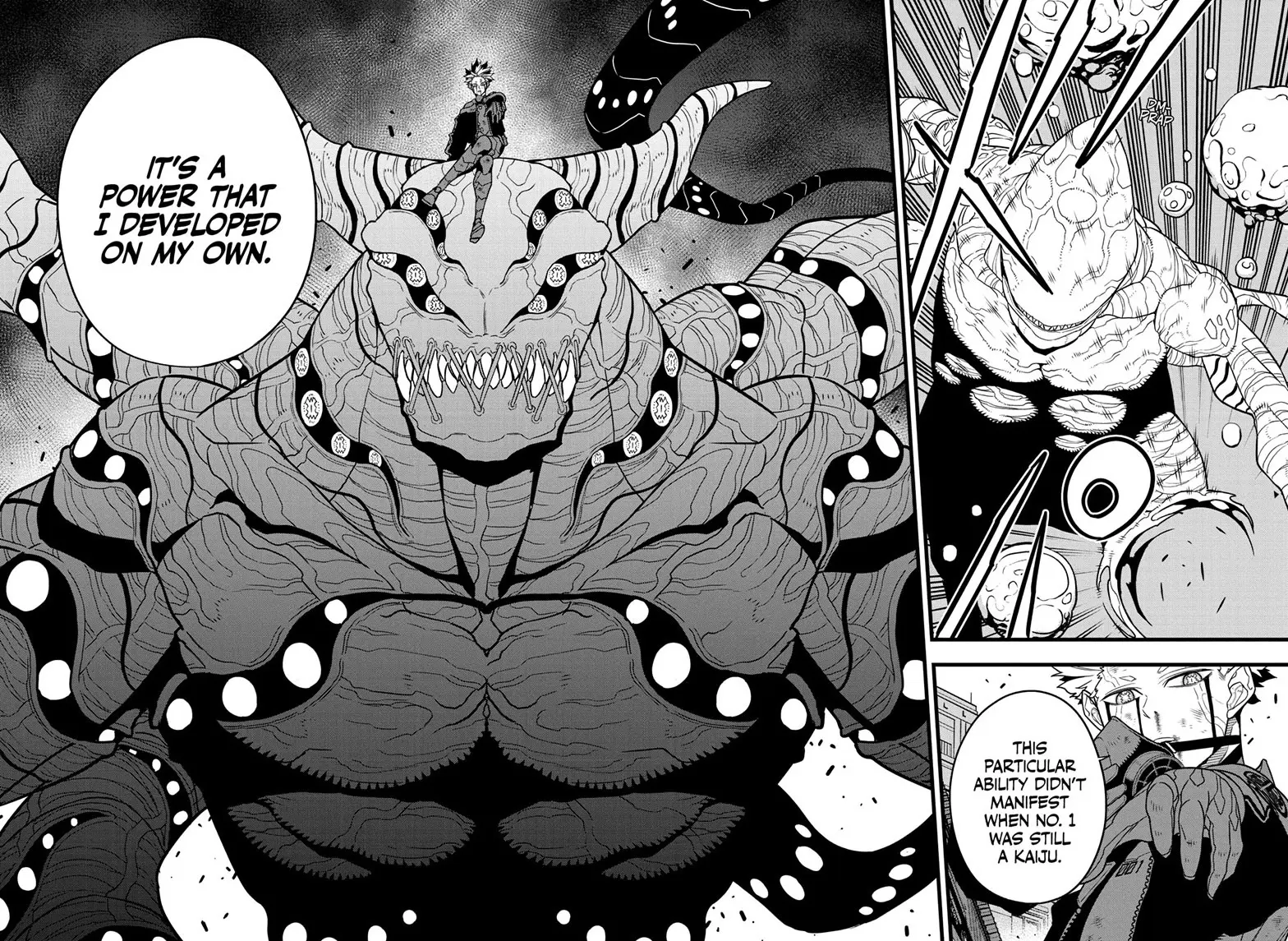 Kaiju No 8 Manga, chapter 87, page 16
