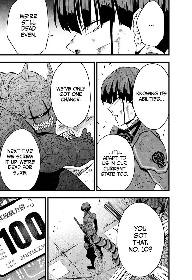 Kaiju No 8 Manga, chapter 92, page 18