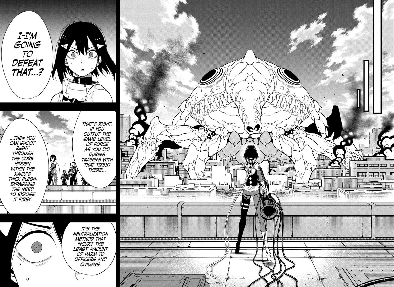 Kaiju No 8 Manga, chapter 95, page 12