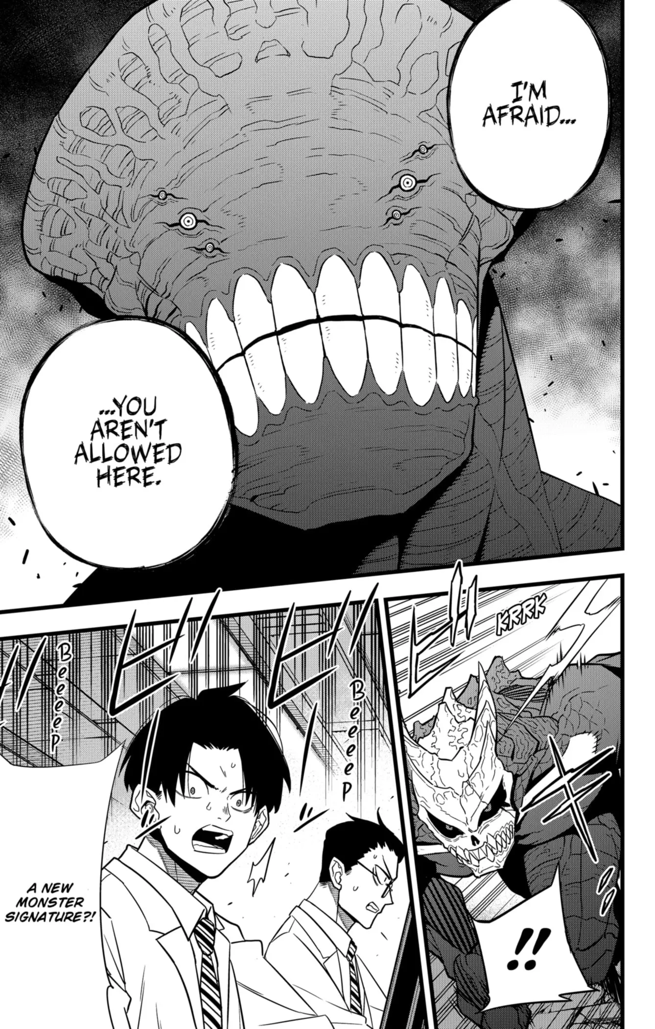 Kaiju No 8 Manga, chapter 97, page 9