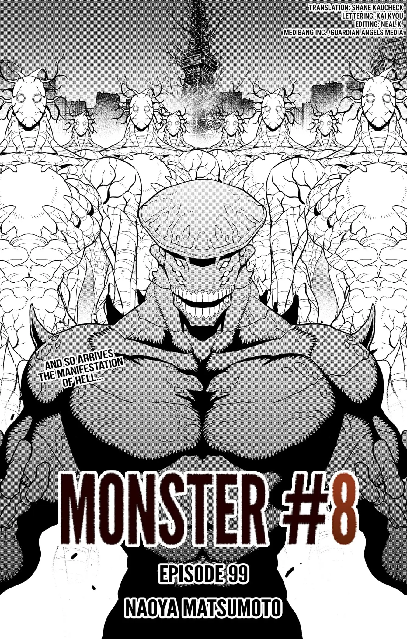 Kaiju No 8 Manga, chapter 99, page 1