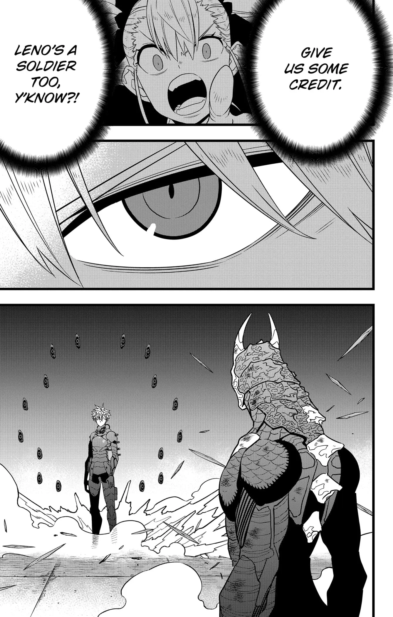 Kaiju No 8 Manga, chapter 100, page 19