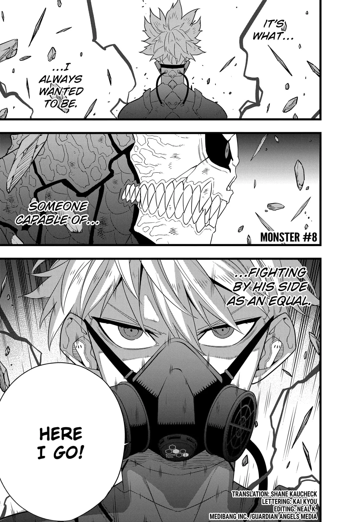 Kaiju No 8 Manga, chapter 101, page 1