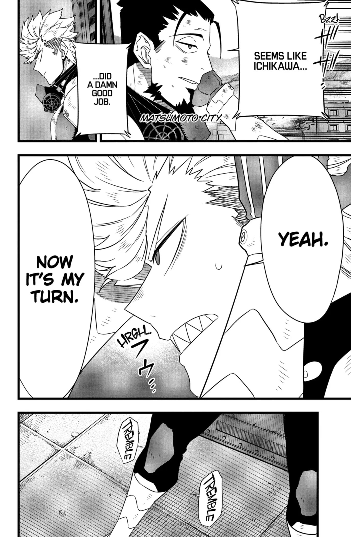 Kaiju No 8 Manga, chapter 102, page 2