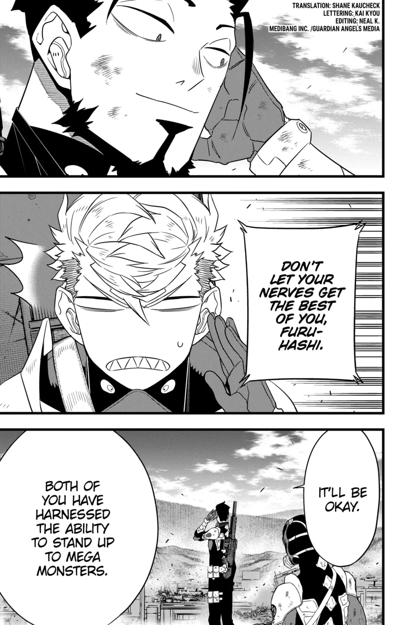 Kaiju No 8 Manga, chapter 102, page 3