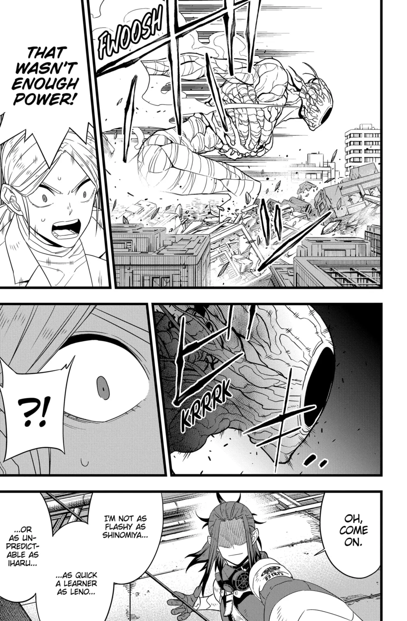 Kaiju No 8 Manga, chapter 102, page 17