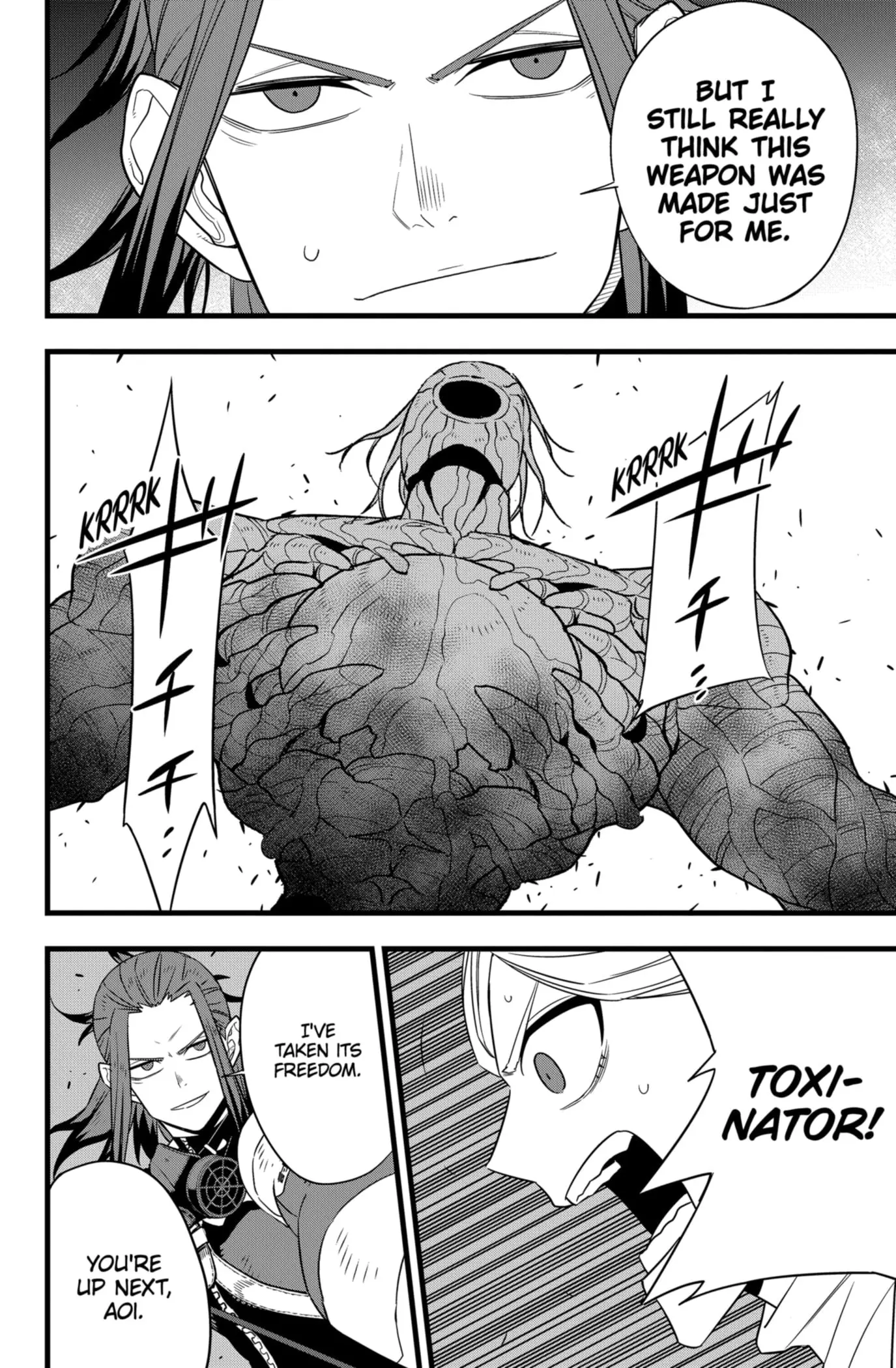 Kaiju No 8 Manga, chapter 102, page 18