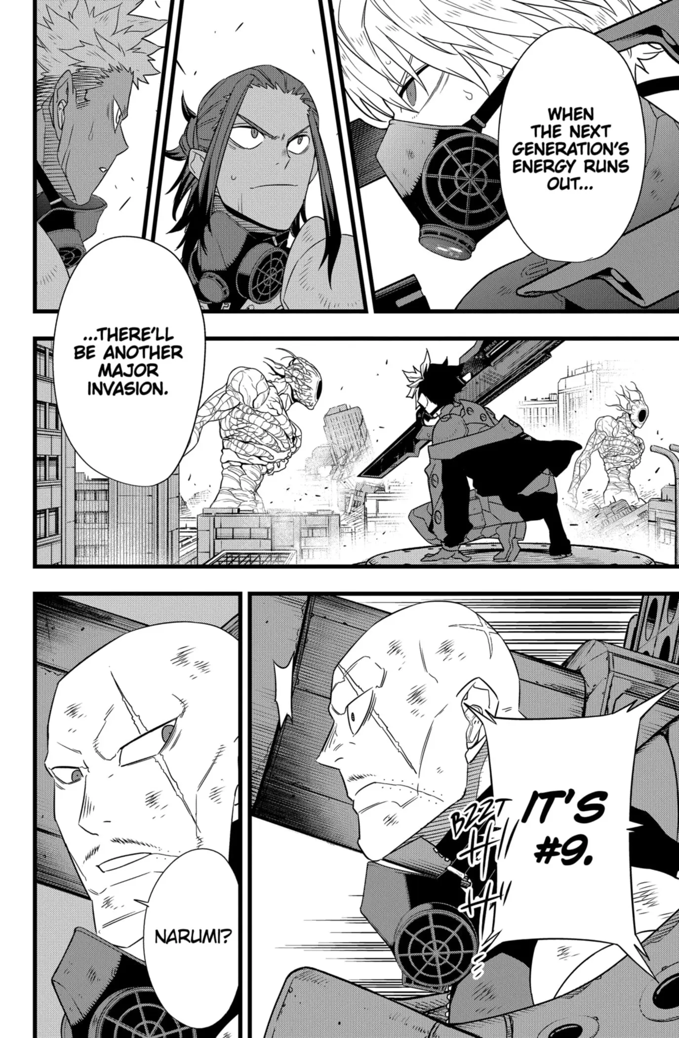 Kaiju No 8 Manga, chapter 102, page 24