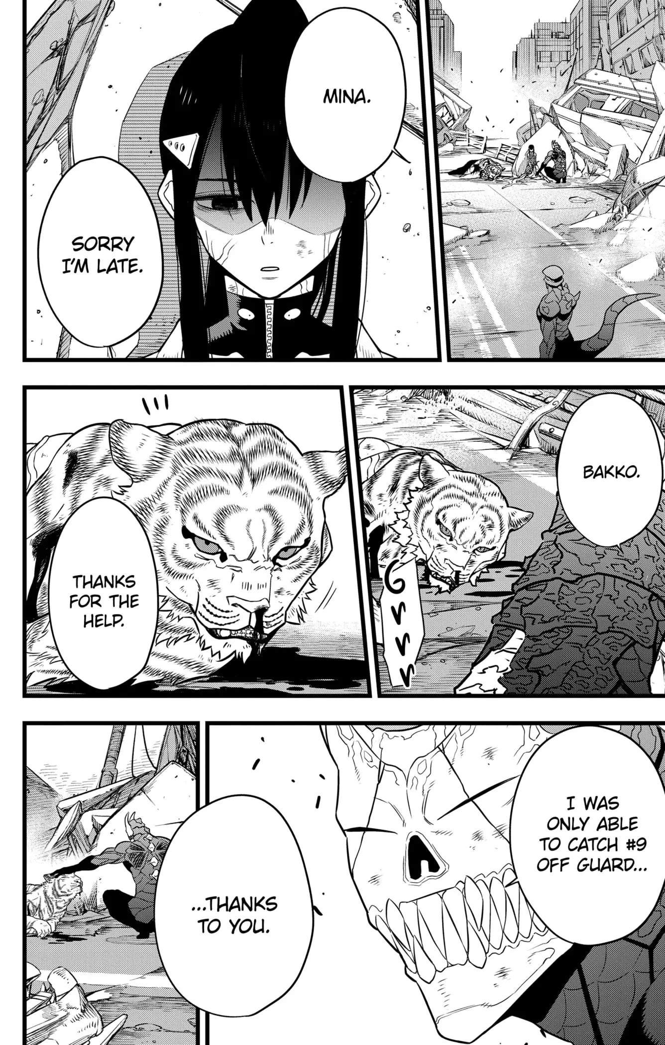 Kaiju No 8 Manga, chapter 105, page 10