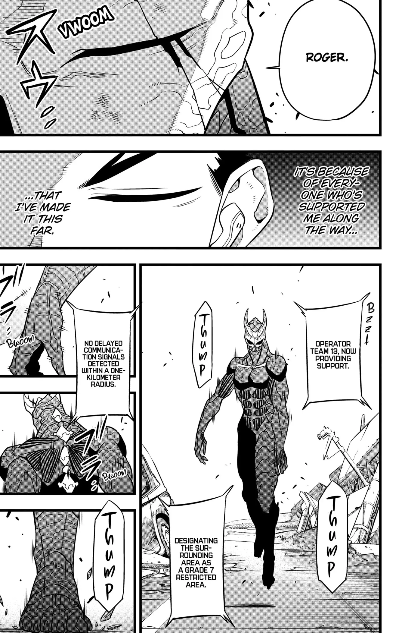Kaiju No 8 Manga, chapter 105, page 13