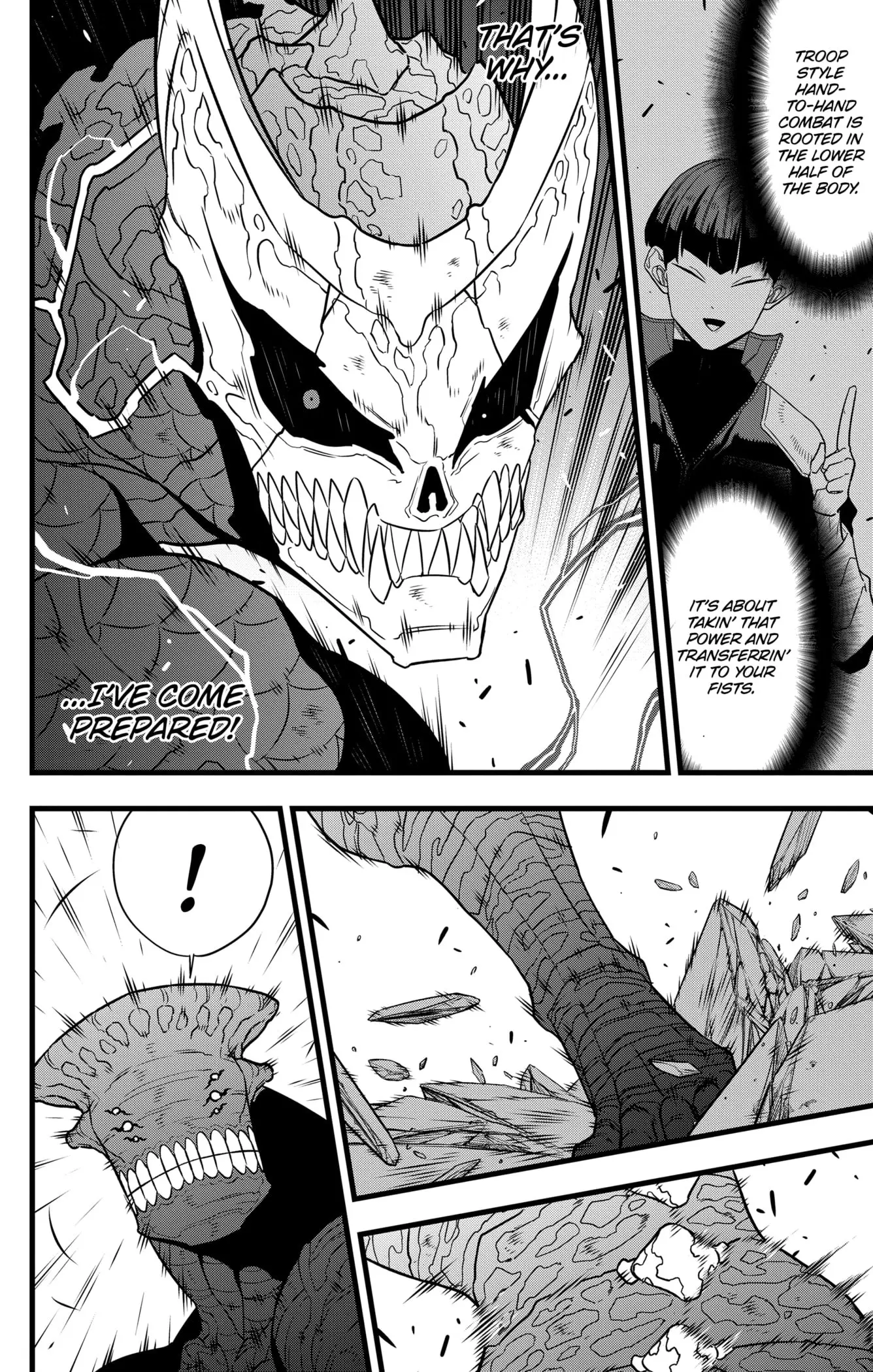 Kaiju No 8 Manga, chapter 105, page 22