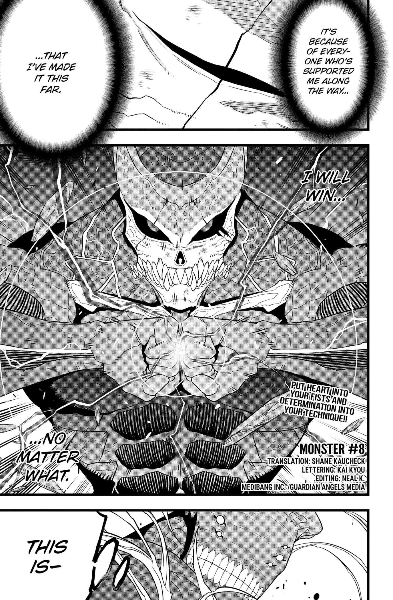 Kaiju No 8 Manga, chapter 106, page 1