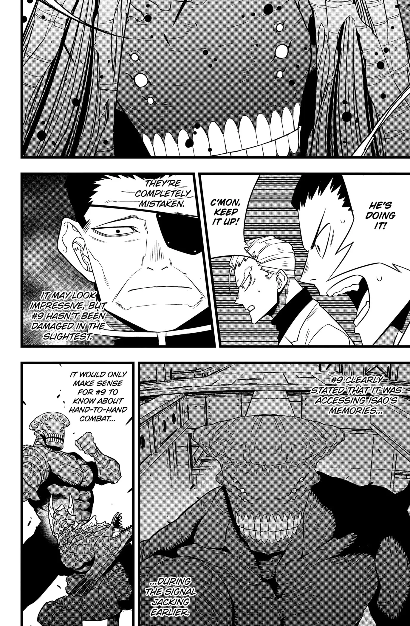 Kaiju No 8 Manga, chapter 106, page 10