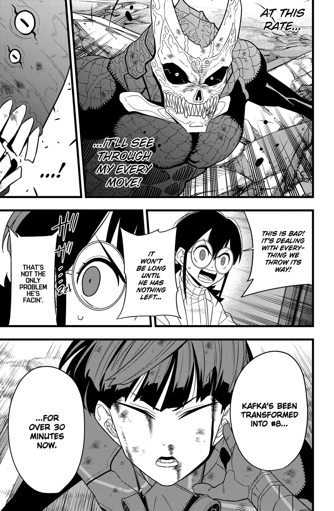 Kaiju No 8 Manga, chapter 108, page 9