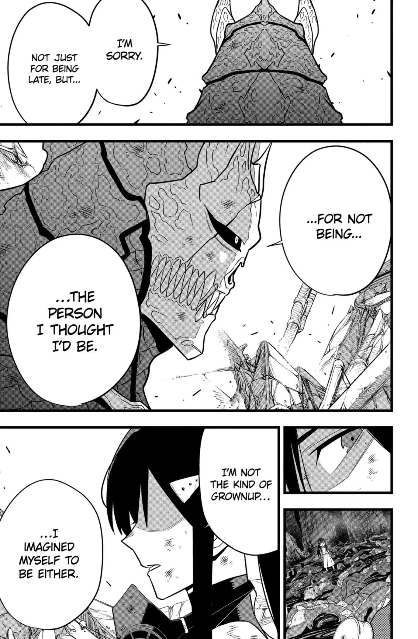 Kaiju No 8 Manga, chapter 109, page 9