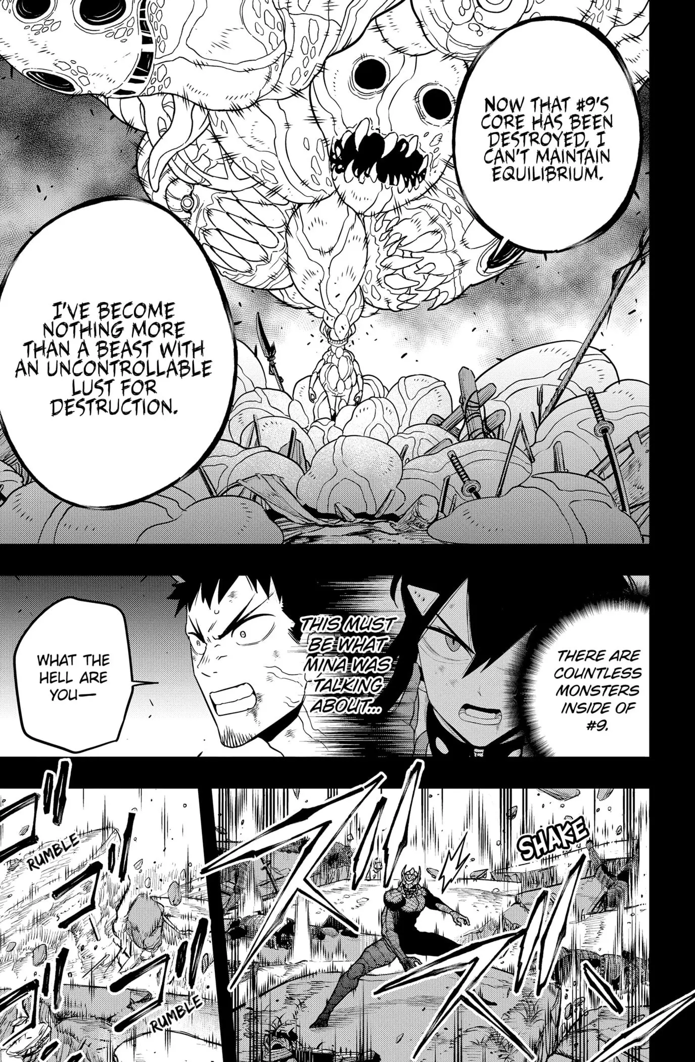 Kaiju No 8 Manga, chapter 113, page 19