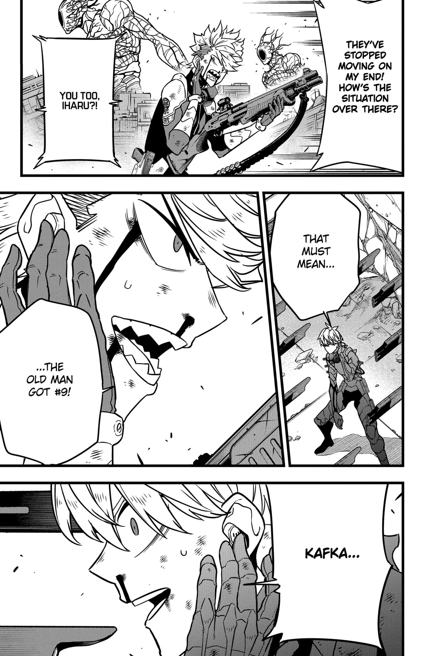 Kaiju No 8 Manga, chapter 114, page 7