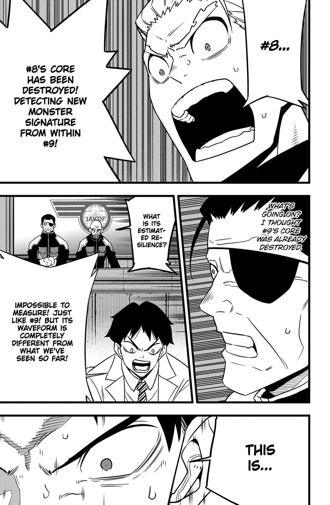 Kaiju No 8 Manga, chapter 114, page 9