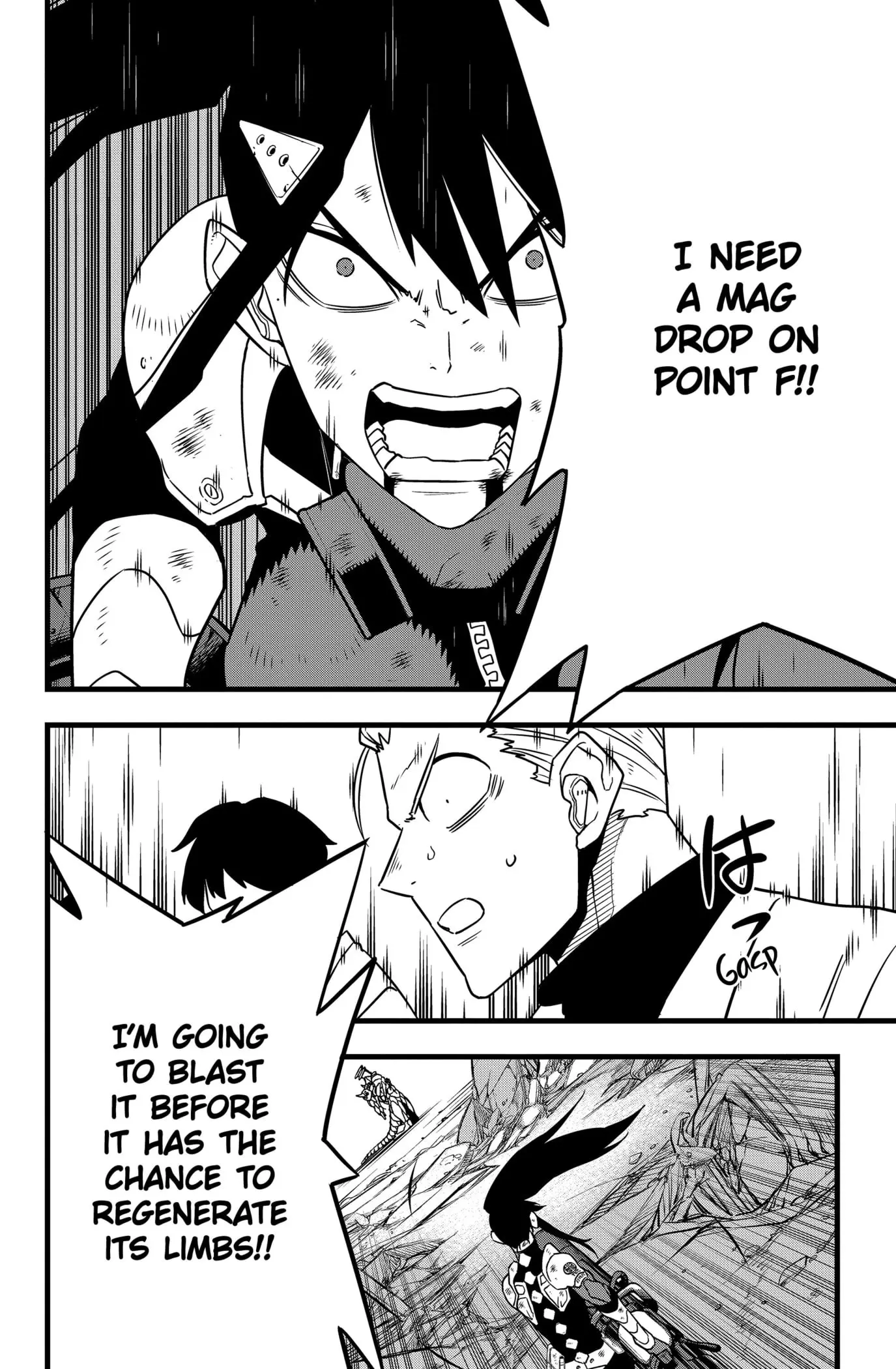 Kaiju No 8 Manga, chapter 114, page 18