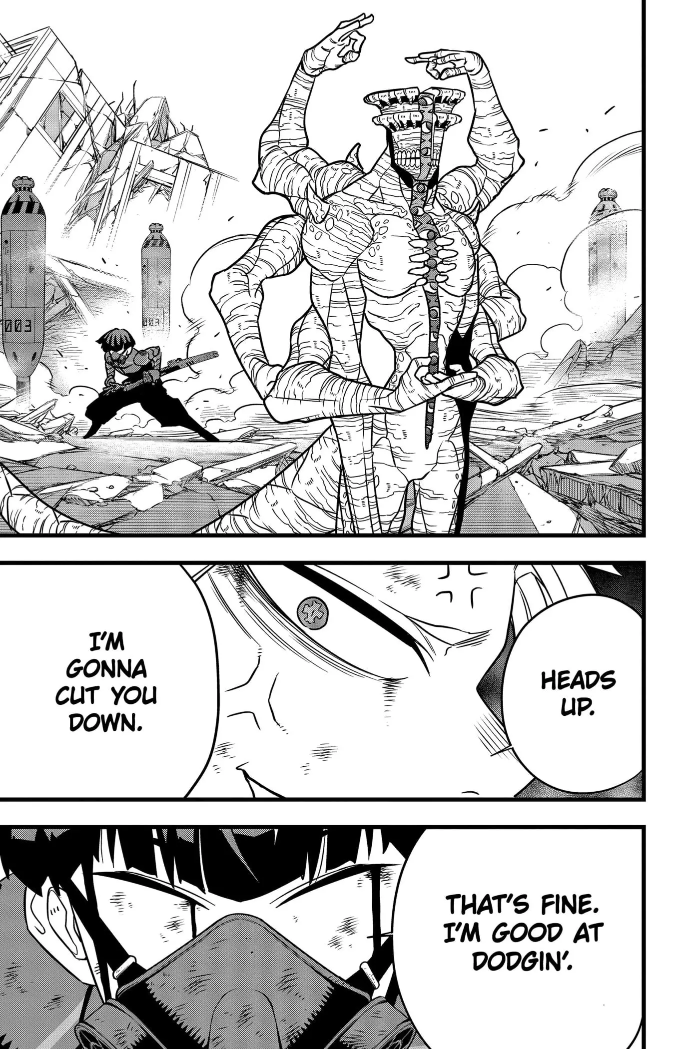 Kaiju No 8 Manga, chapter 116, page 13