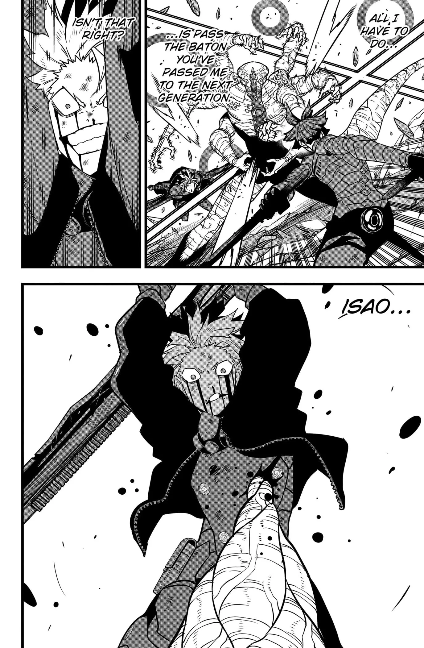 Kaiju No 8 Manga, chapter 119, page 22