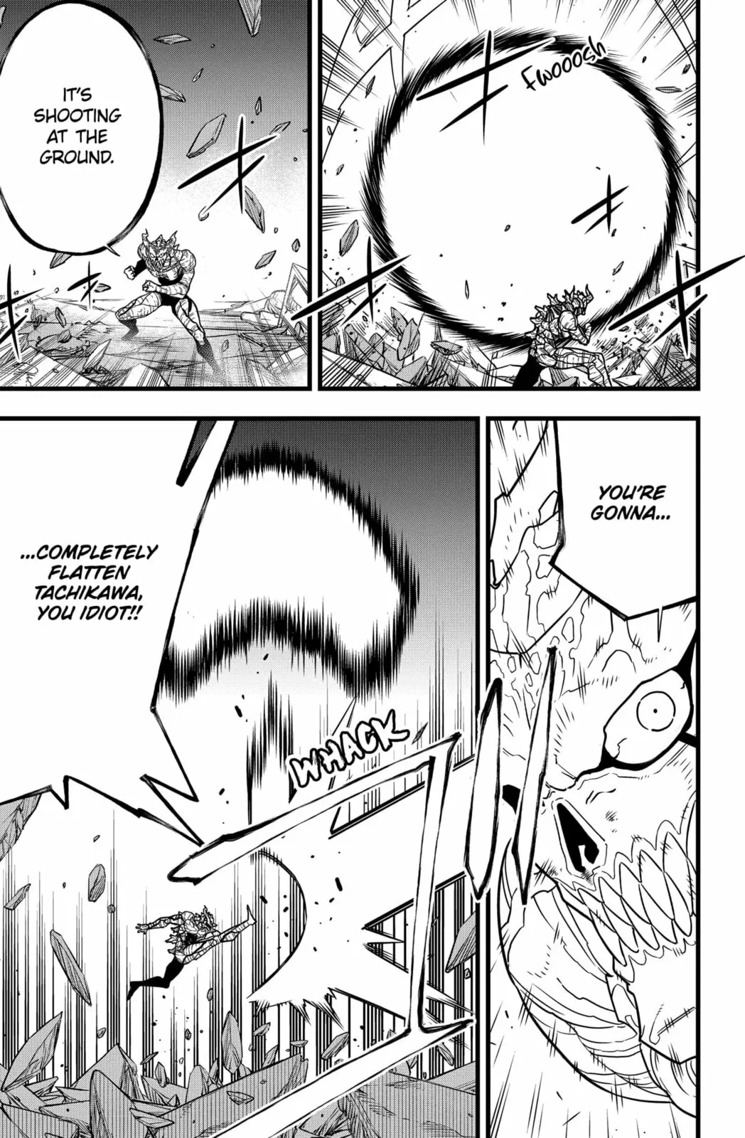 Kaiju No 8 Manga, chapter 122, page 11