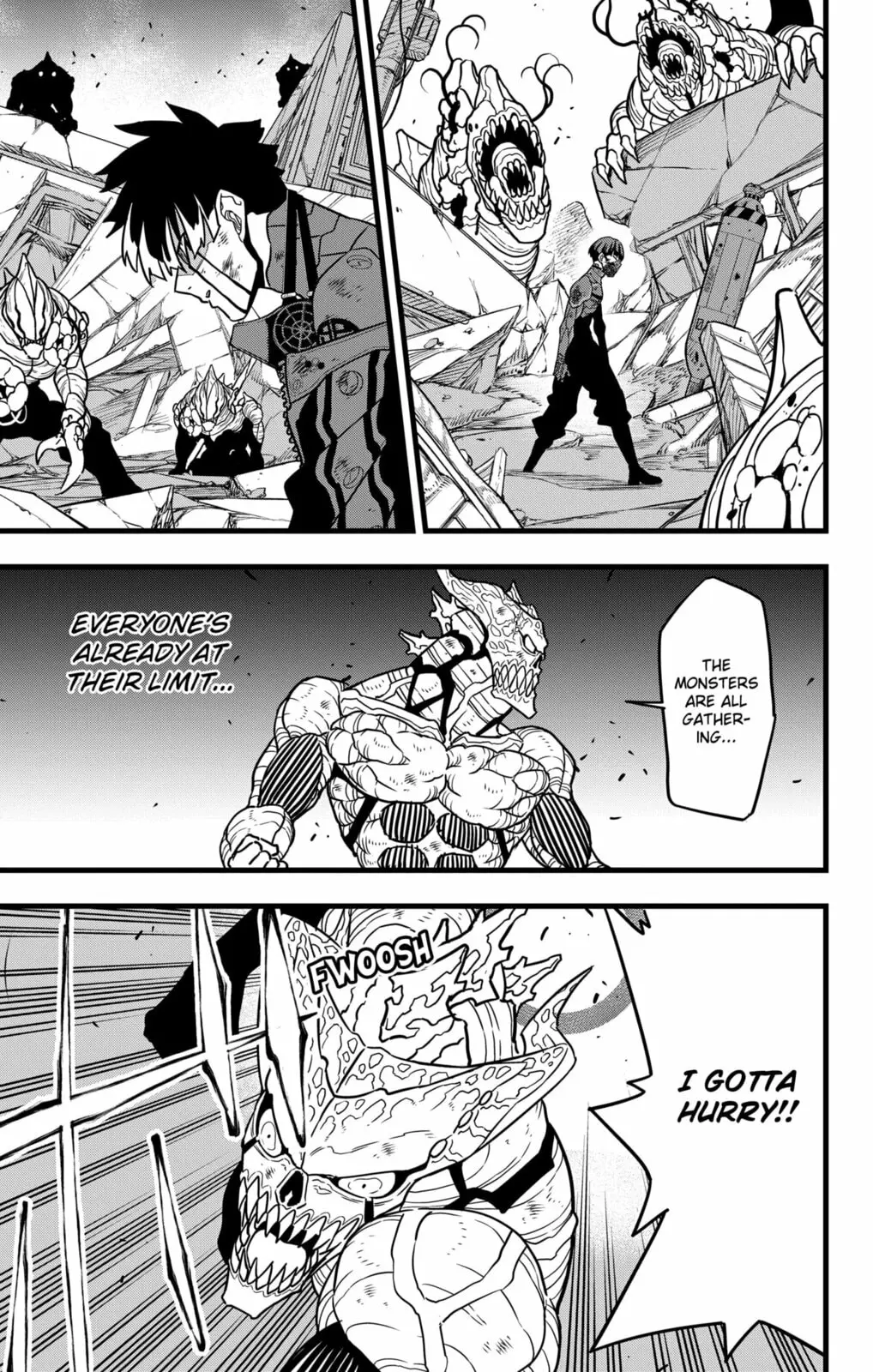 Kaiju No 8 Manga, chapter 123, page 17