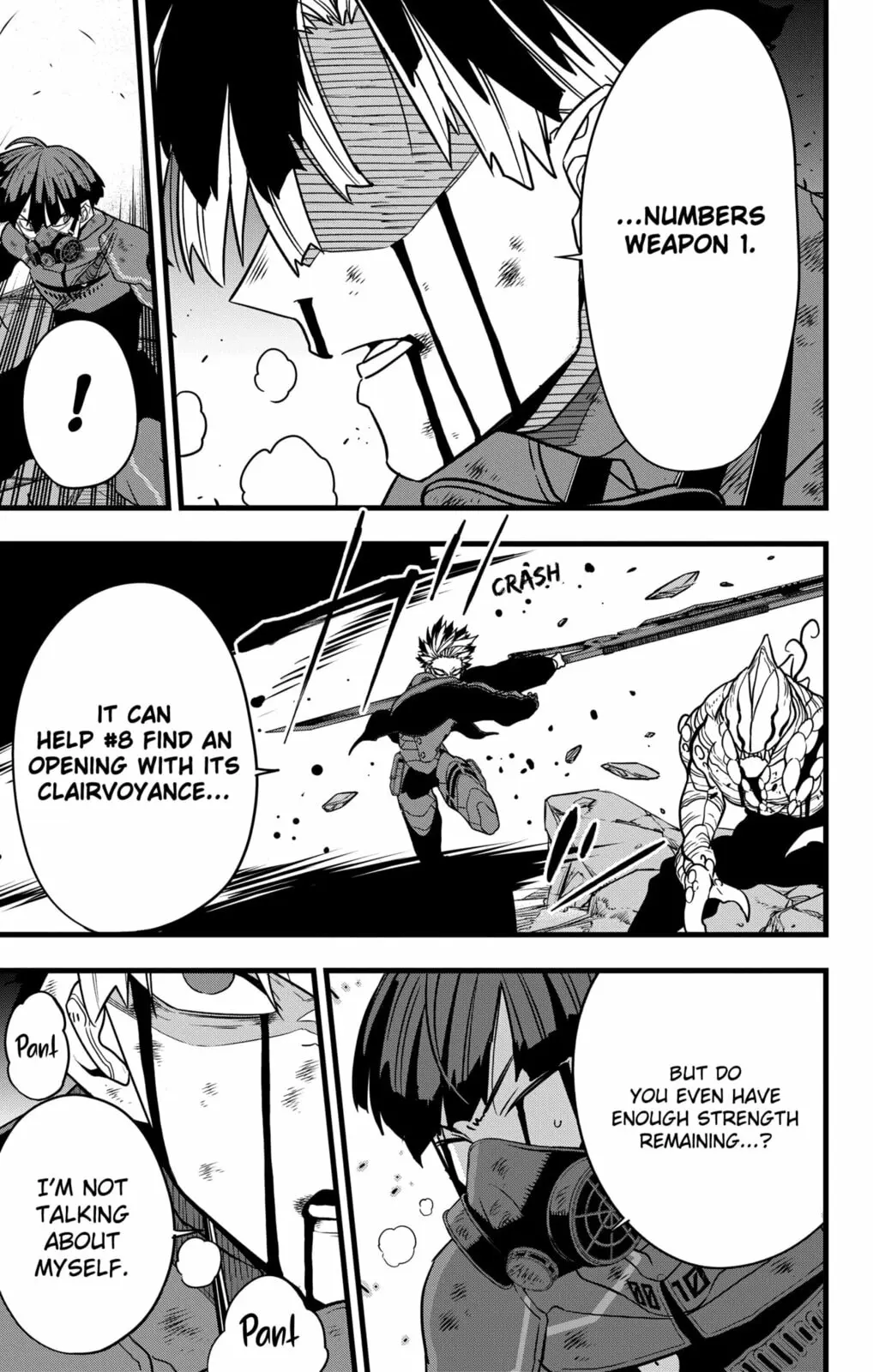 Kaiju No 8 Manga, chapter 123, page 21