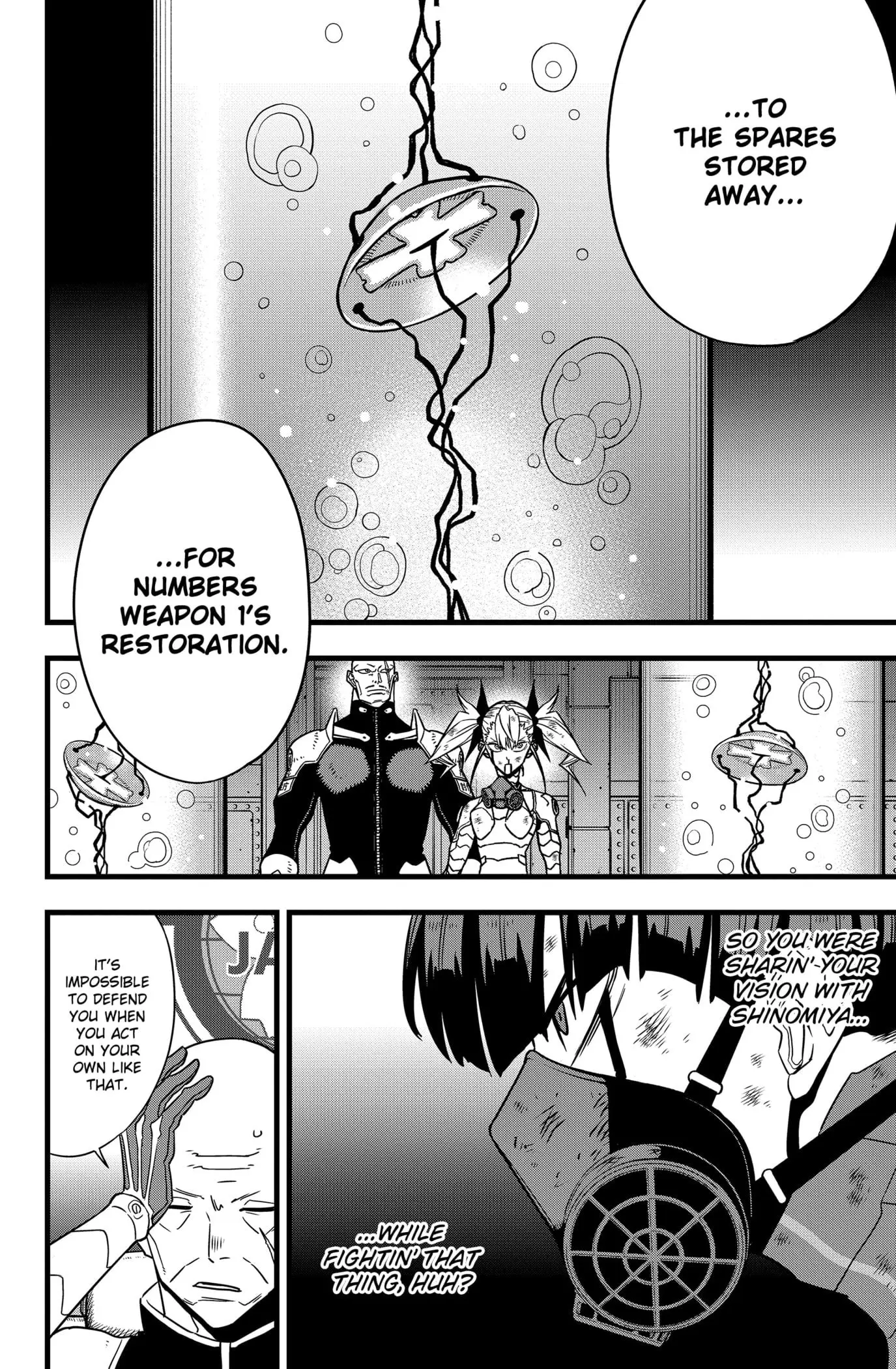 Kaiju No 8 Manga, chapter 124, page 6