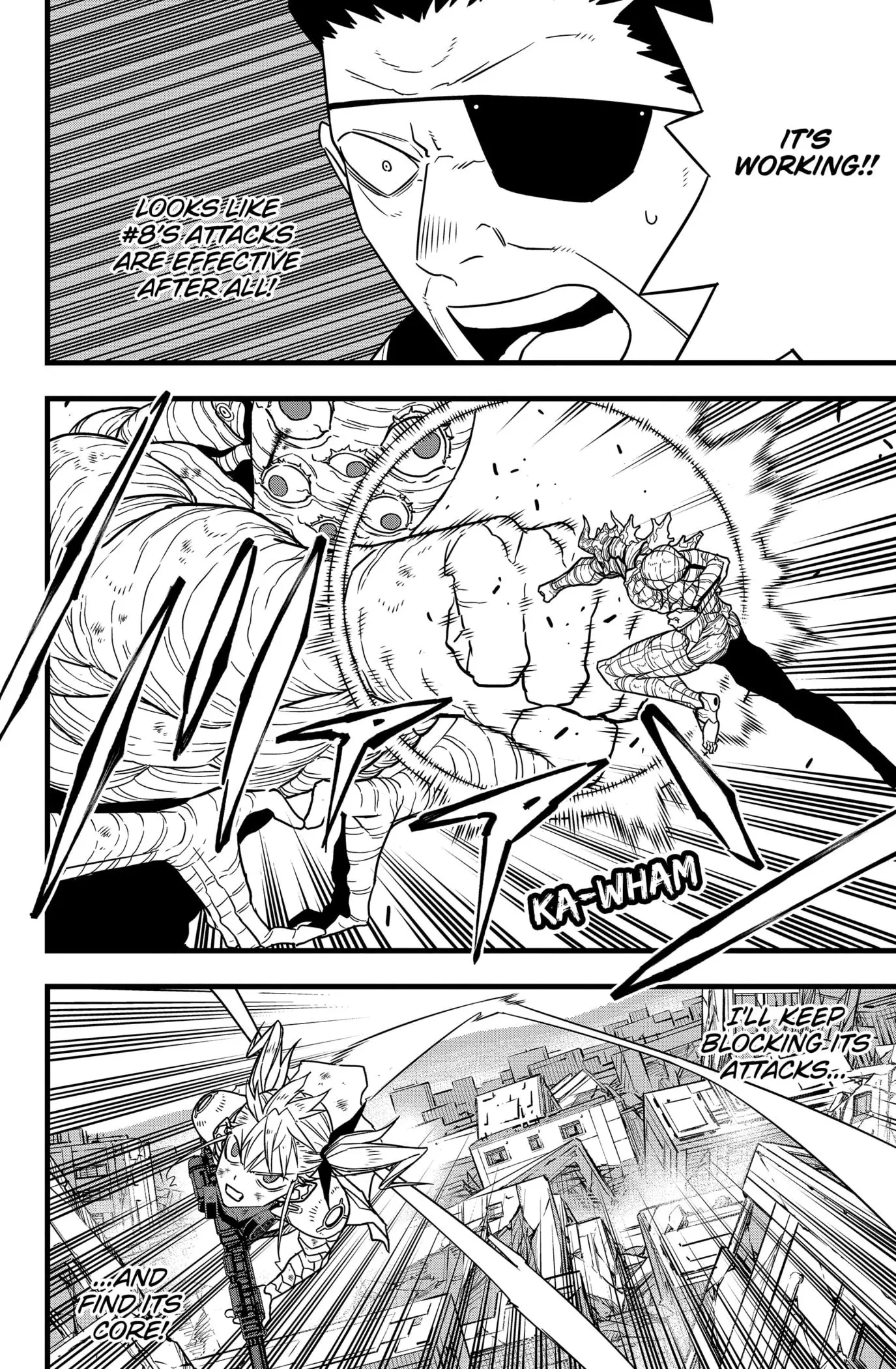 Kaiju No 8 Manga, chapter 125, page 4