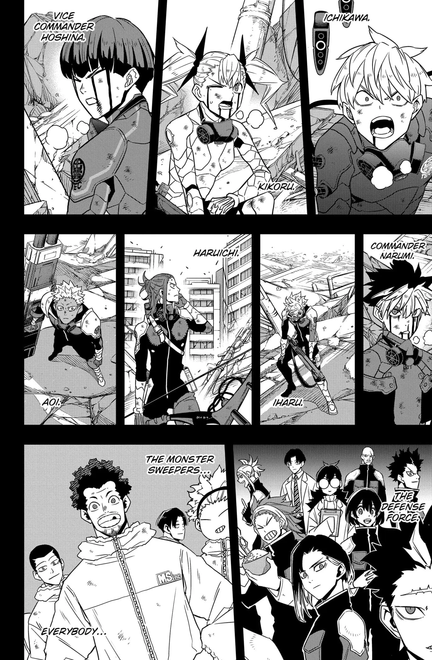 Kaiju No 8 Manga, chapter 128, page 10