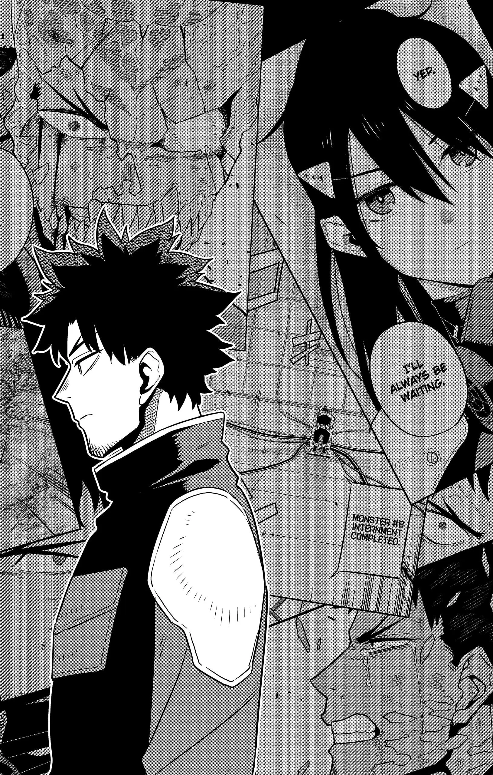 Kaiju No 8 Manga, chapter 129 END, page 16