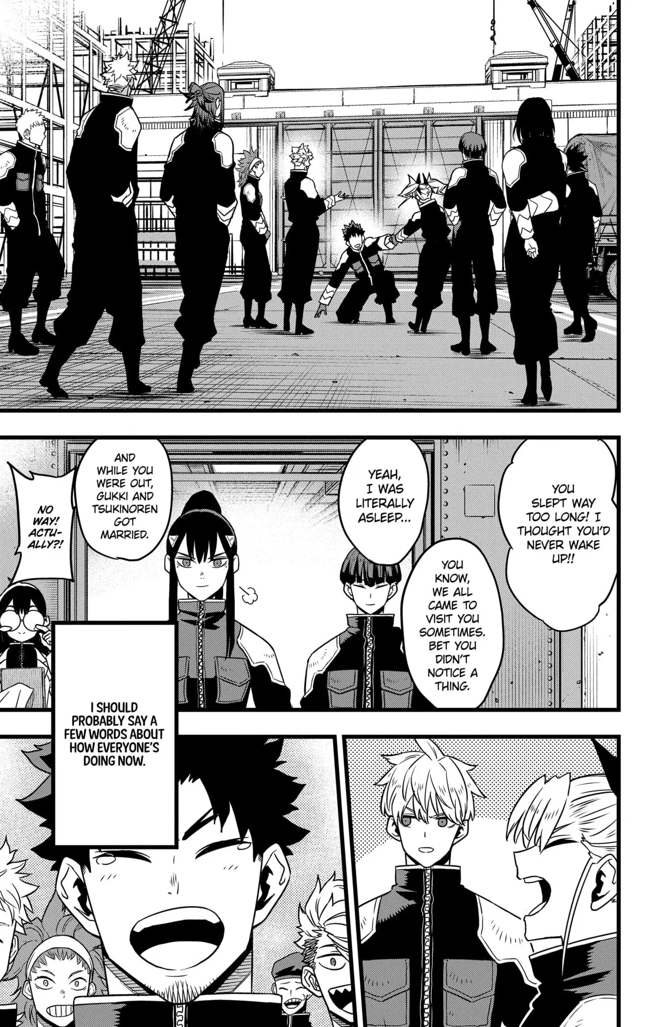 Kaiju No 8 Manga, chapter 129 END, page 27
