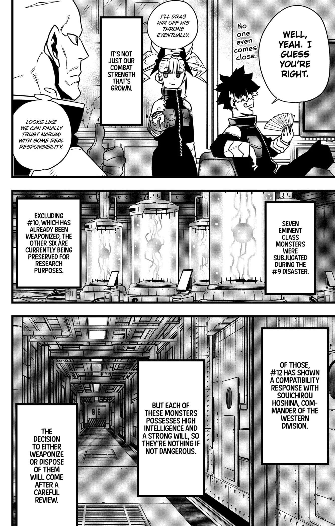 Kaiju No 8 Manga, chapter 129 END, page 32