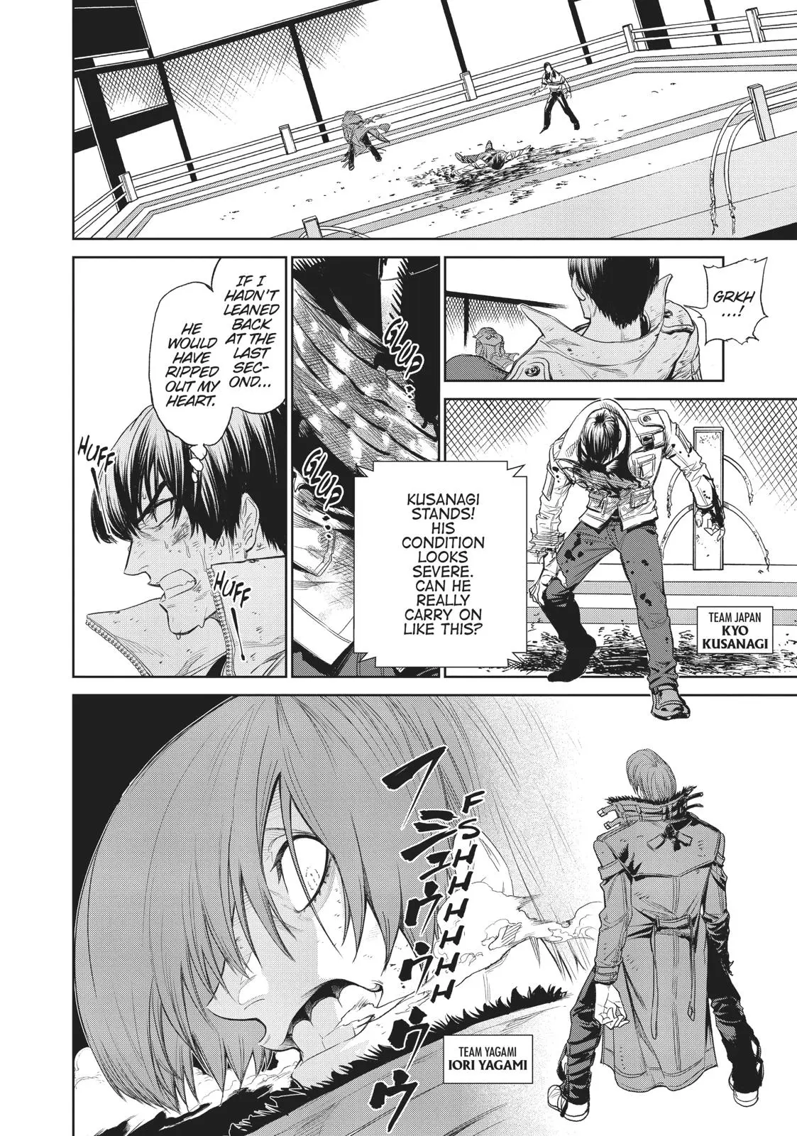 The King of Fighters: A New Beginning Manga, chapter 7, page 4