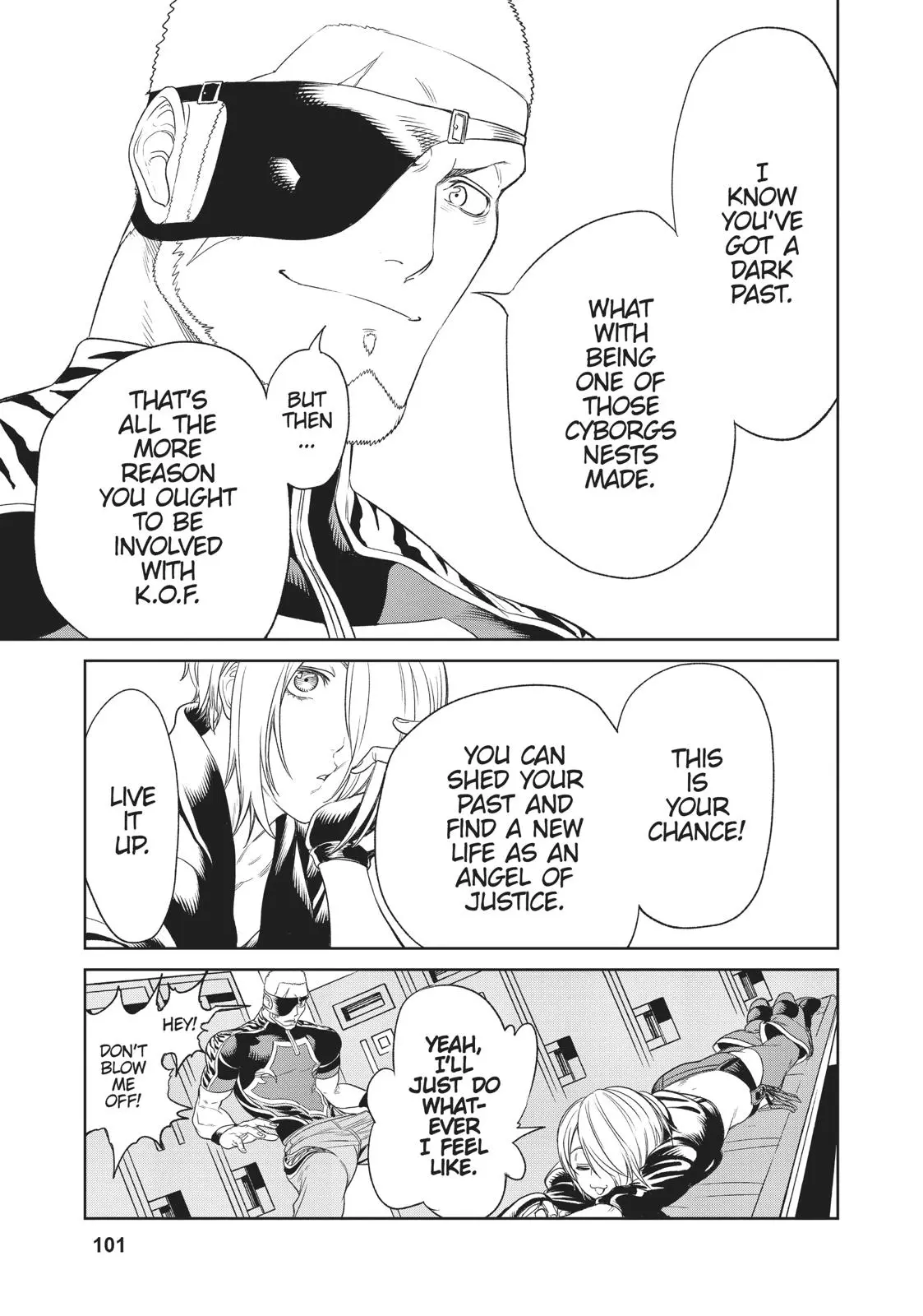 The King of Fighters: A New Beginning Manga, chapter 13, page 25