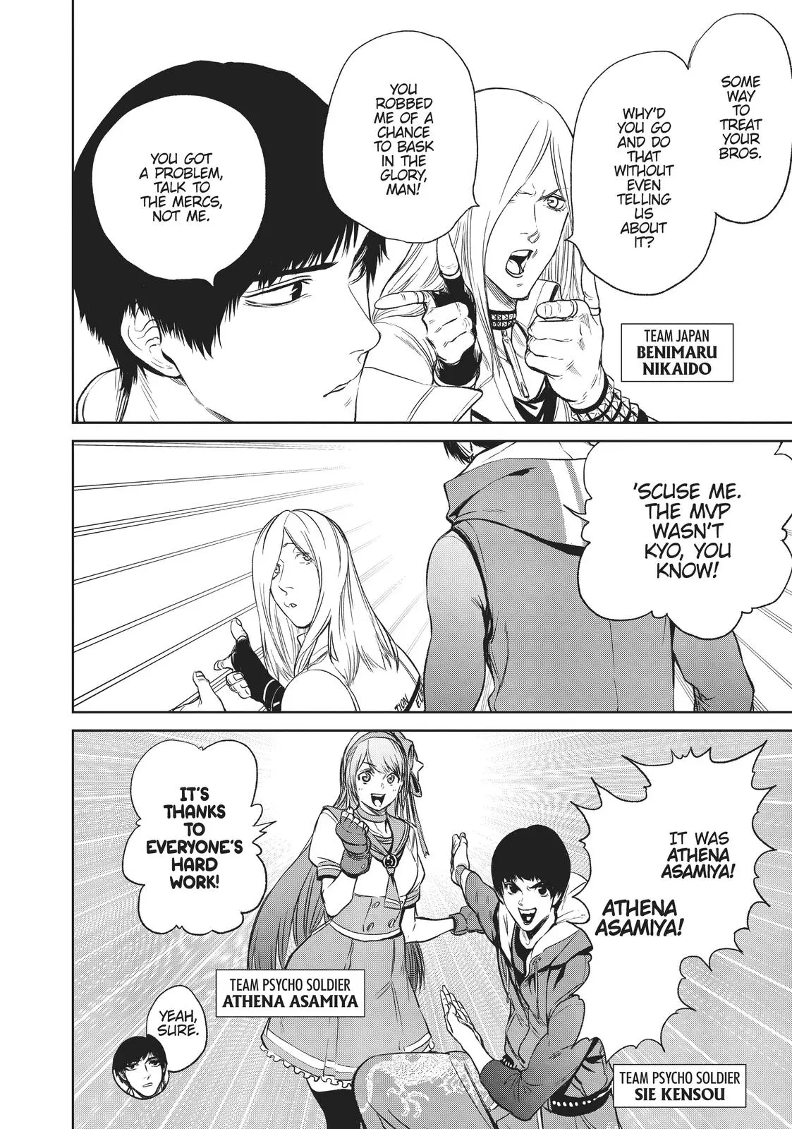 The King of Fighters: A New Beginning Manga, chapter 26, page 9